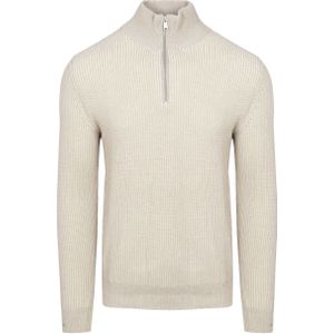 Marc O'Polo Half Zip Trui Grijs