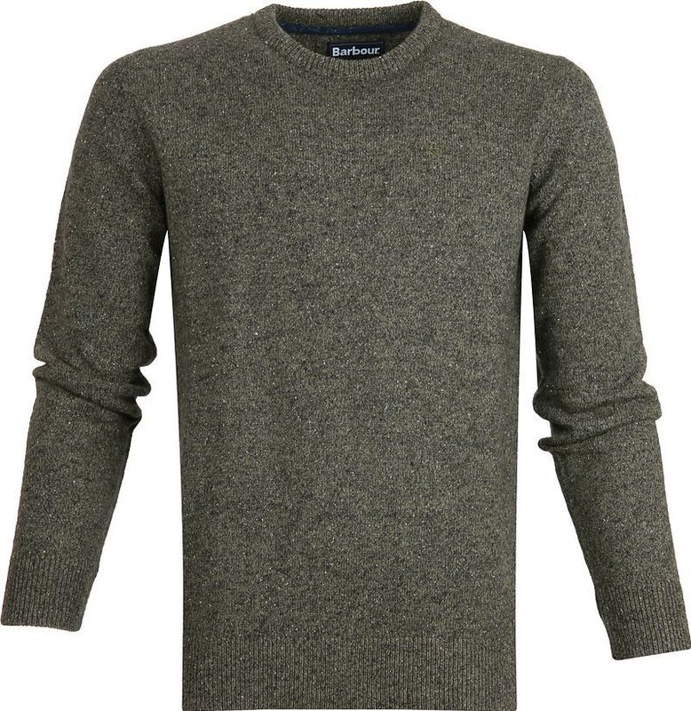 Barbour - Tisbury - Donkergroene Trui - Heren - Pullovers