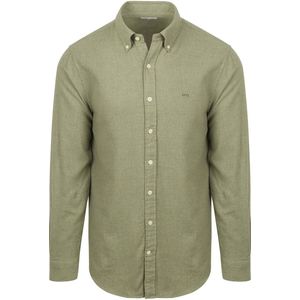 McGregor - Overhemd - Groen - Flanel - Melange