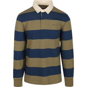 Gant Rugger Polo Groen Blauw