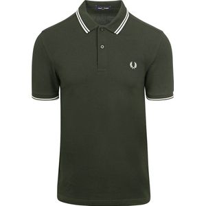 Fred Perry Polo M3600 Donkergroen T50