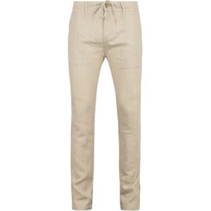 Suitable Chino Linnen Beige