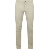 BOSS - Chino Slim - Greige - Herenbroek - Slim-Fit