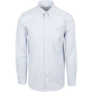 McGregor Overhemd Oxford Streep Blauw