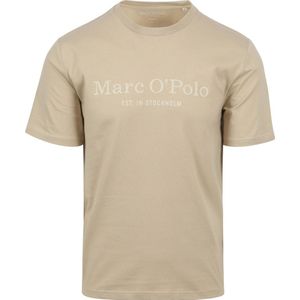 Marc O'Polo T-Shirt Logo Beige