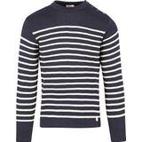 Armor-Lux Molène Trui Wol Strepen Navy