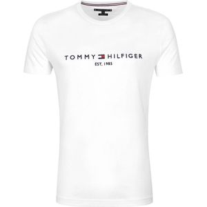 Tommy Hilfiger Logo T-shirt Wit