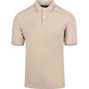 Marc O'Polo Poloshirt Solid Overdye Ecru