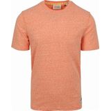Scotch & Soda T-Shirt Melange Oranje