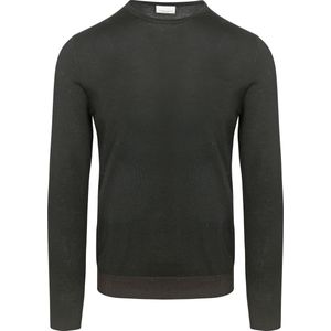 Profuomo Pullover Merinowol Zwart