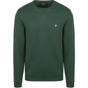 Lyle & Scott Sweater Argyle Teal Donkergroen