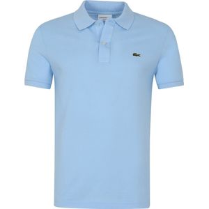 Lacoste Pique Poloshirt Lichtblauw