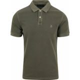 Marc O'Polo Poloshirt Faded Olijfgroen