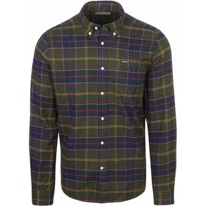 Barbour Kyeloch Overhemd Ruit Donkergroen