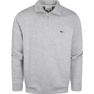 Trui Lacoste Men SH1927 1/4 Zip Silver Chine