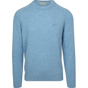 Gant Pullover Wool Blend Lichtblauw