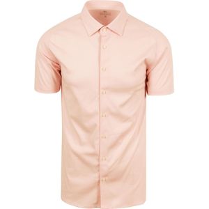 Desoto Short Sleeve Jersey Overhemd Apricot Roze