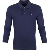 Lyle and Scott Longsleeve Polo Navy