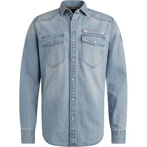 PME Legend Denim Overhemd Lichtblauw