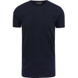 Garage Stretch Basic Navy O-Hals