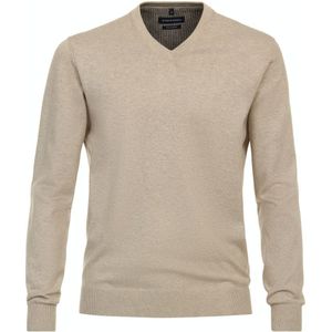 Casa Moda Pullover V-Hals Ecru