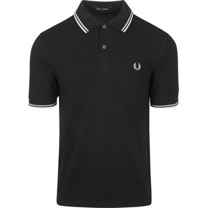Fred Perry Polo Twin Tipped M3600 Zwart
