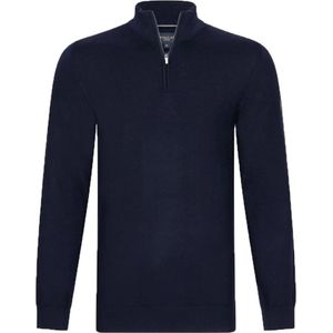 Cavallaro Merino Half-Zip Navy