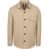 Profuomo - Overshirt Moleskin - Beige - Heren Vest