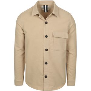 Profuomo - Overshirt Moleskin - Beige - Heren Vest
