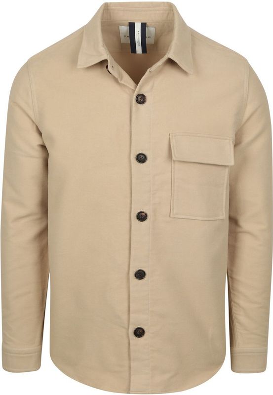 Profuomo - Overshirt Moleskin - Beige - Heren Vest