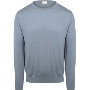 Profuomo Pullover Merinowol Blauw
