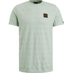 PME Legend T-Shirt Jacquard Lichtgroen