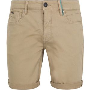 No Excess Denim Short Beige