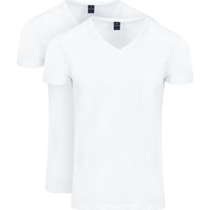 Suitable Vitasu T-Shirt V-Hals Wit 2-Pack