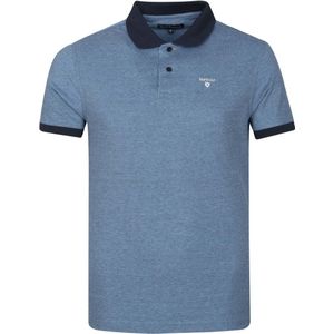 Barbour Basic Pique Polo Donkerblauw