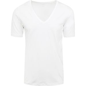 Mey Dry Cotton V-hals T-shirt Wit