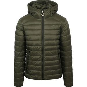 Superdry Fuji Pufferjas Donkergroen