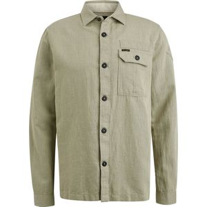 PME Legend Overshirt Linnen Kaki