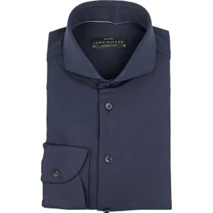 John Miller Overhemd Hyperstretch Navy