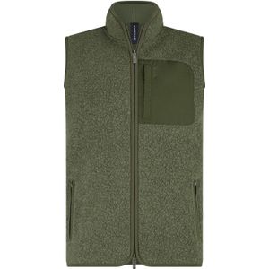 State Of Art - Bodywarmer - Olive - Teddy