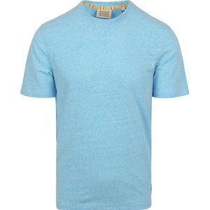 Scotch & Soda T-Shirt Melange Blauw