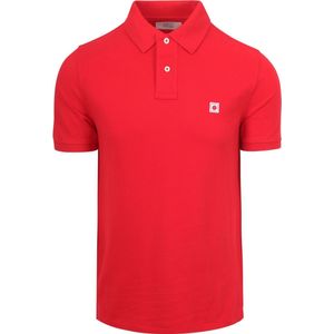 King Essentials The Rene Poloshirt Rood