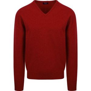 William Lockie Pullover Lamswol V Poppy