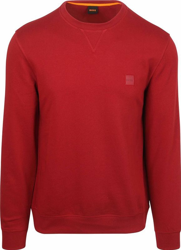 BOSS - Westart - Sweater - Rood - Heren