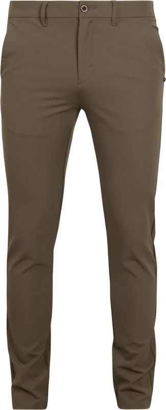 No Excess Mannen Stretch Chino Voor Heren - The Sedoc Pants Khaki