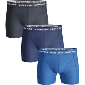 Bjorn Borg Boxers 3Pack Uni Blauw