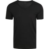 Mey V-hals Dry Cotton T-shirt Zwart
