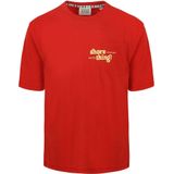 Scotch & Soda T-Shirt Artwork Rood