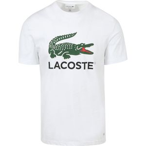 Lacoste T-Shirt Logo Wit
