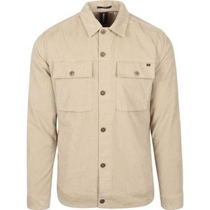 No Excess Overshirt Beige